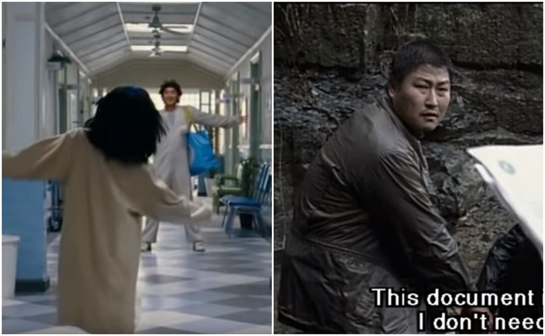 "Soy un Cyborg" y "Memories of murder". Fotos: Captura