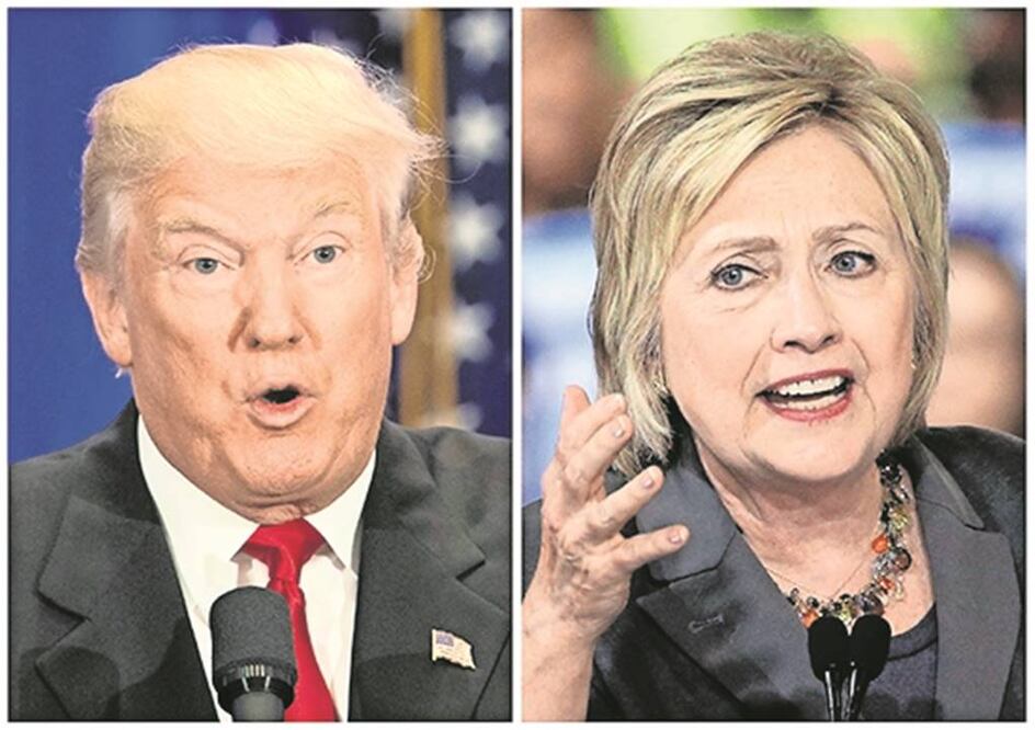 Encuestas, la otra batalla Hillary-Trump