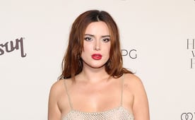 Bella Thorne conquista Instagram con ajustado vestido negro de encaje y deslumbra 