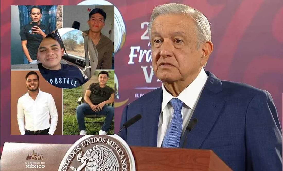 El Presidente refirió que se sigue cooperando en toda la investigación para encontrar a los jóvenes desaparecidos en la zona de Los Altos, Jalisco. Foto: captura de pantalla
