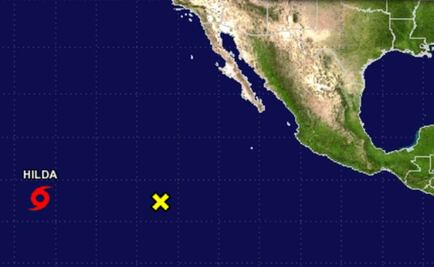 "Hilda" se desplaza hacia el oeste en el Pacífico
