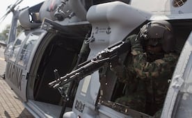 Helicóptero UH-60M Black Hawk de las Fuerzas Armadas se desploma en Durango; hay siete lesionados