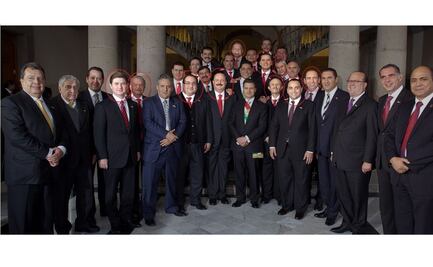 La foto "maldita" con Peña Nieto: los gobernadores presos, acusados, señalados