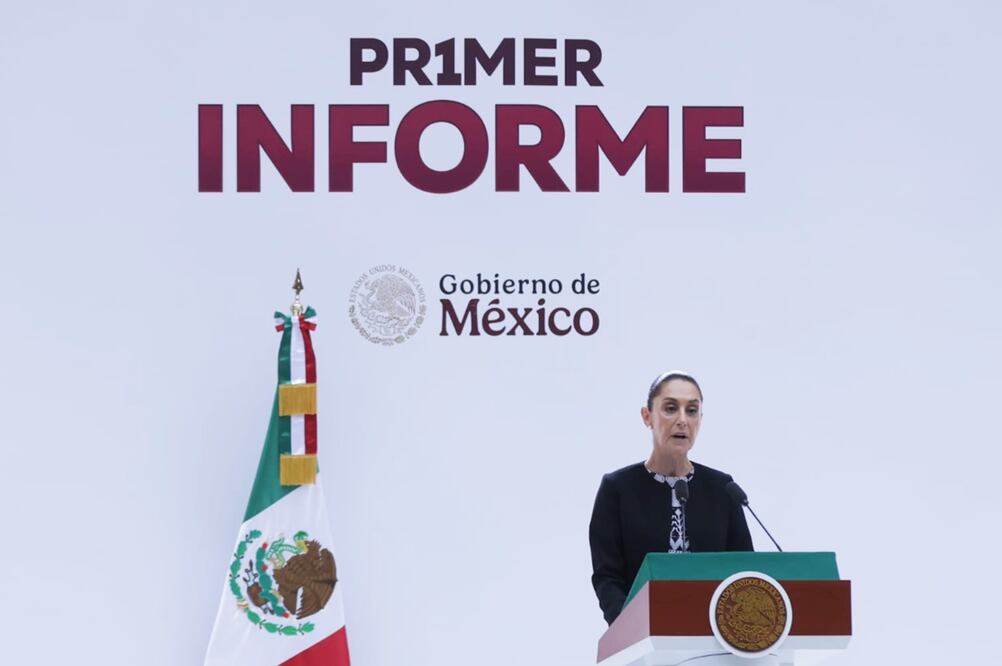 Claudia Sheinbaum, durante su primer informe de Gobierno.
1 / 09 / 2025
Foto: EL UNIVERSAL / Fernanda Rojas