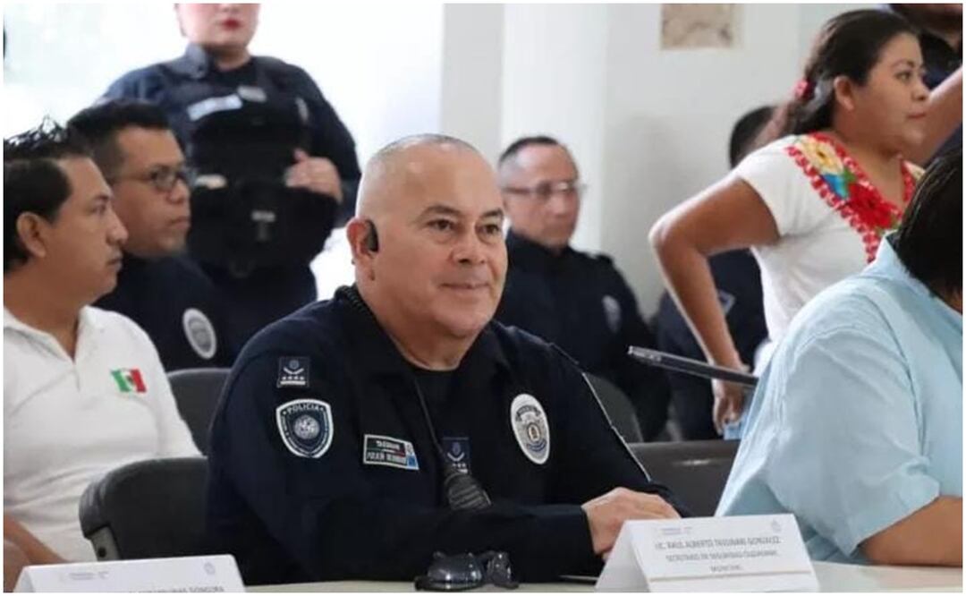 "Mérida es la ciudad más segura del país porque sus ciudadanos son muy chismosos", aseguró el Secretario de Seguridad de Playa del Carmen, Quintana Roo, en una entrevista para Facebook (15/10/2024). Foto: Especial