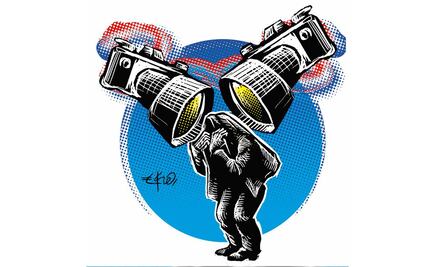 El ojo rubio (que espía a los morenos)