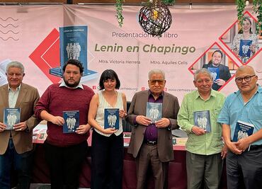 Presentan el libro Lenin en Chapingo en el Centro Mexicano de Estudios Económicos y Sociales
