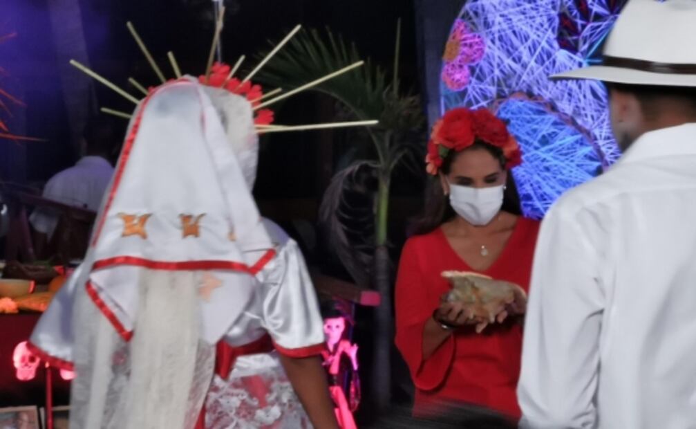 Del mar, llegan las ánimas a celebrar el Hanal Pixán en Puerto Juárez