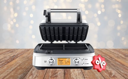 Breville y Mercado Libre rematan esta wafflera inteligente con 39% de descuento