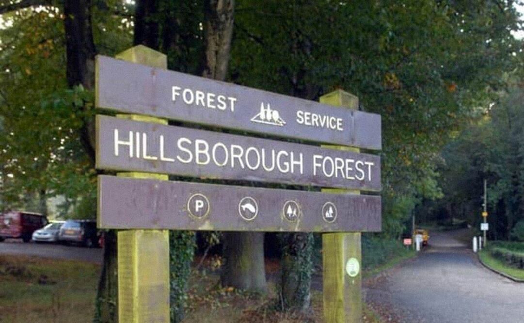 Parque Hillsborough, en Irlanda del Norte, donde envenenaron a unos perros. Foto: Especial