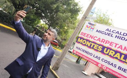 Rehabilitan distintas vías secundarias en Lomas de Chapultepec en Miguel Hidalgo