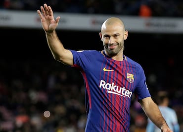 Javier Mascherano, resentido por la crisis del Barcelona