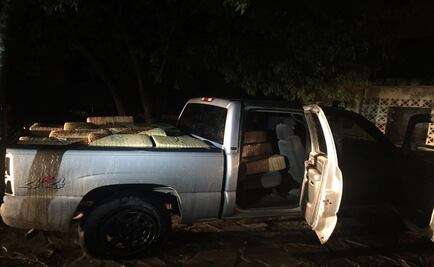 Abandonan más de 800 kilos de marihuana en Acuña