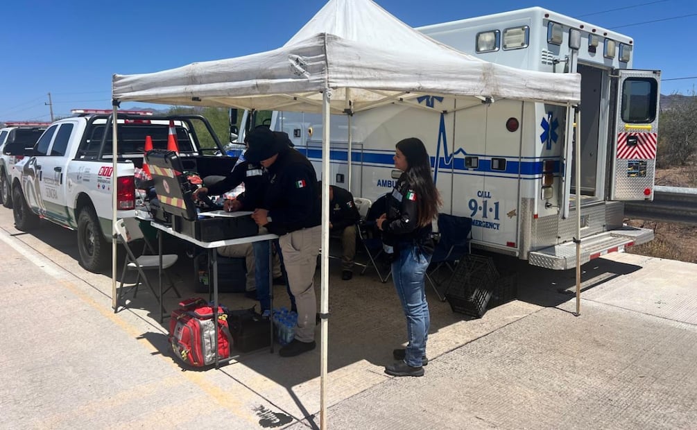 Los afectados fueron trasladados a distintas instituciones de salud, como IMSS, IMSS Bienestar e ISSSTE. | Foto: Especial.