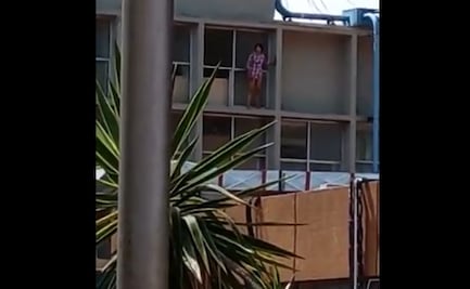 Rescatan a mujer que intentó suicidarse desde techo de hospital del IMSS en Oaxaca