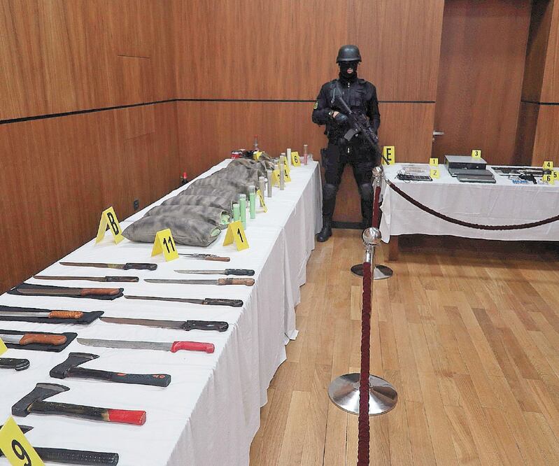 La policía marroquí desmanteló el pasado viernes una supuesta célula compuesta por terroristas ligados al Estado Islámico. JAVIER OTAZU. EFE