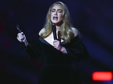 La noche mágica de Adele en los BRIT Awards