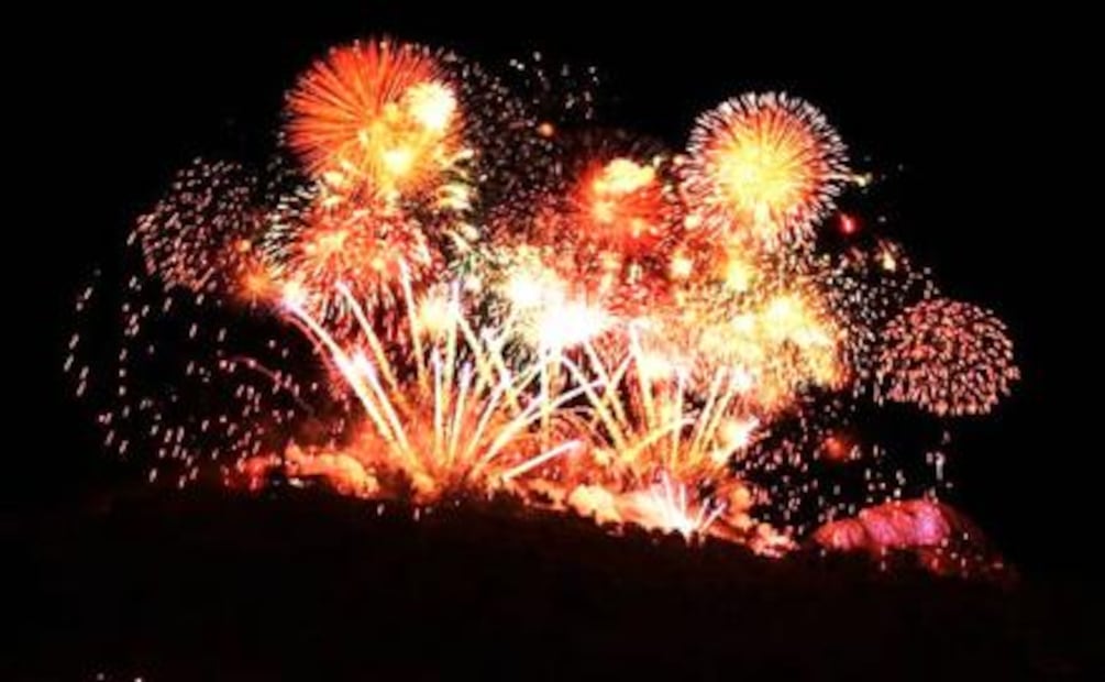 Zacatecanos reciben el año en el Cerro de la Bufa