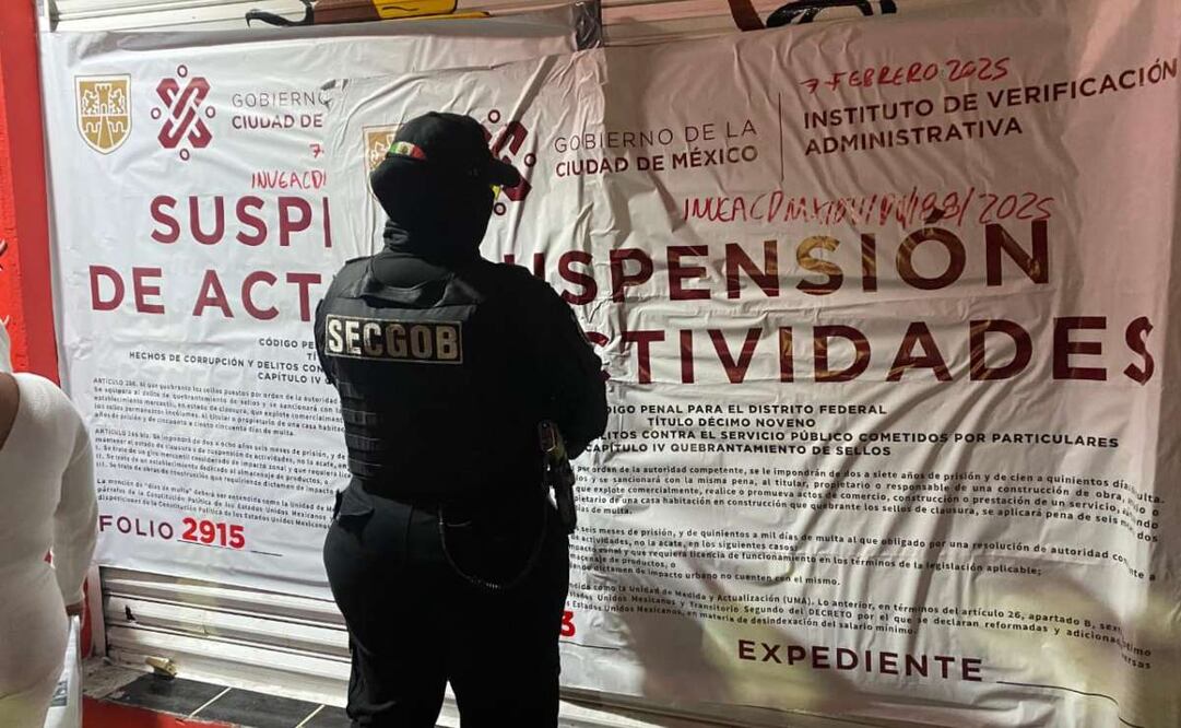 Suspenden 50 chelerías en distintas colonias de CDMX
