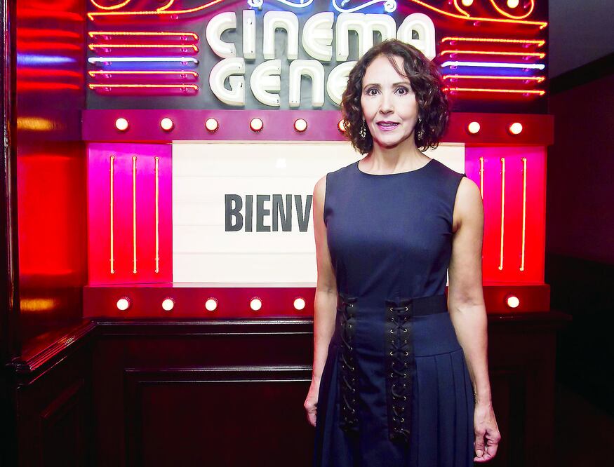 La actriz considera que el cine nacional vive una buena época (CLASOS)