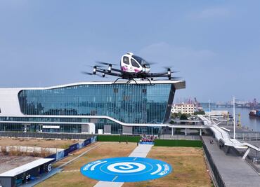 Taxis voladores en China reciben permiso para despegar
