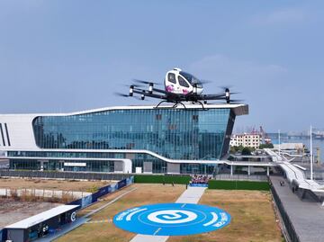 Taxis voladores en China reciben permiso para despegar