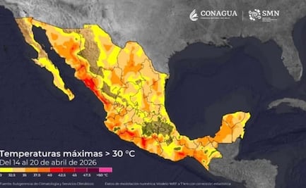 Onda de calor sofoca al menos nueve estados con temperaturas de hasta 45 grados; llaman a extremar precauciones