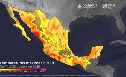 Onda de calor sofoca al menos nueve estados con temperaturas de hasta 45 grados; llaman a extremar precauciones