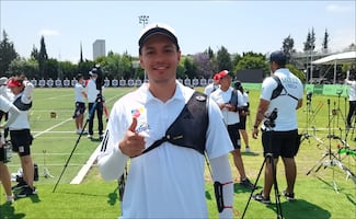 Matías Grande busca medallas en la Copa del Mundo de Tiro con Arco: "Quiero ganar en México"