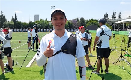 Matías Grande busca medallas en la Copa del Mundo de Tiro con Arco: "Quiero ganar en México"