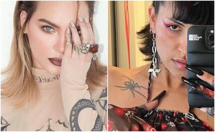 Belinda y Cazzu sorprenden con el mismo look: cabello corto y rosa