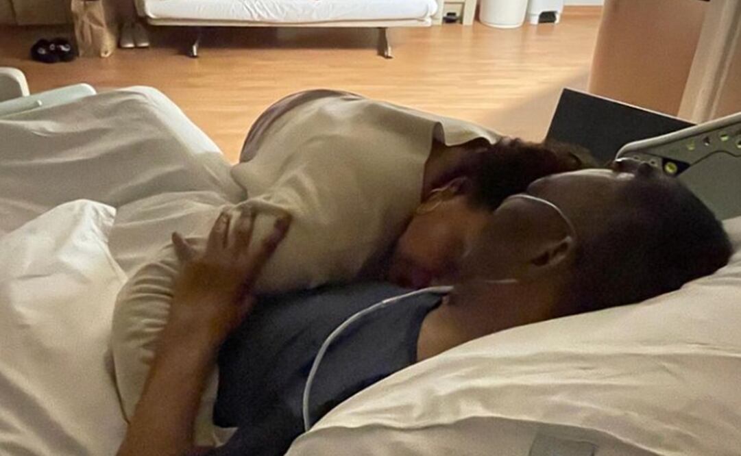 El Rey Pelé con su hija Kely / Foto: Instagram Kely Nascimento