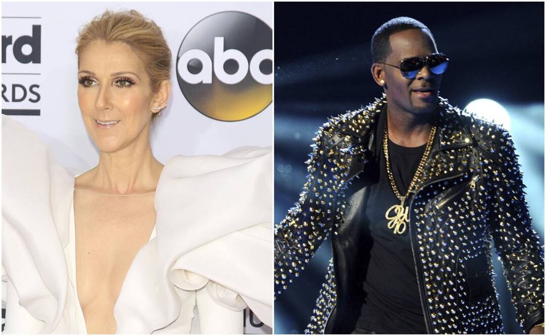 Celine Dion y R. Kelly. Foto: Archivo EFE/Reuters