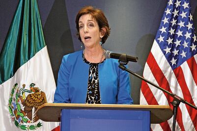 Exembajadora Roberta Jacobson responde si EU conocía doble vida de García Luna; "todos sabemos que sí fue corrupto", señala