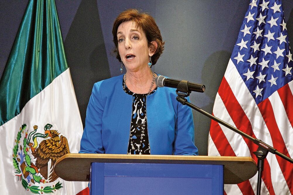 Exembajadora de Estados Unidos en México, Roberta Jacobson. Foto: Archivo/EL UNIVERSAL