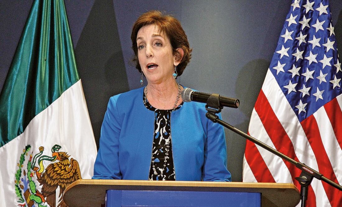 Exembajadora de Estados Unidos en México, Roberta Jacobson. Foto: Archivo/EL UNIVERSAL