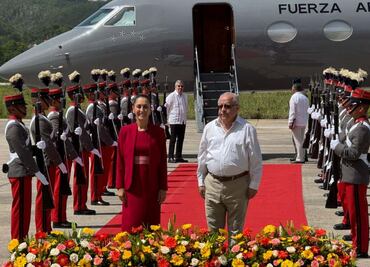 Sheinbaum llega a Guatemala para sostener reunión con Bernardo Arévalo; abordarán temas de seguridad y migración