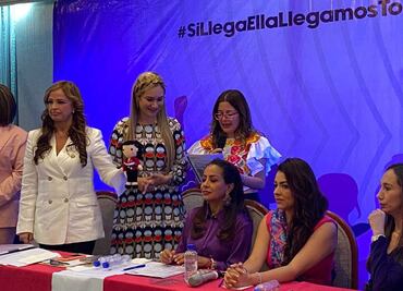 Organización respalda a Sheinbaum y piden sumar a su proyecto agenda feminista