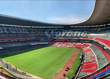 El aspecto de la cancha del estadio Azteca es aceptable