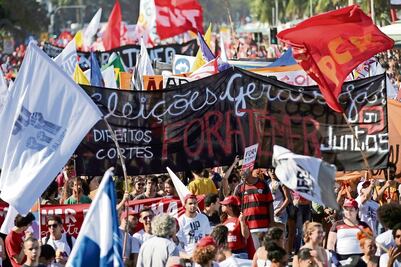 Seguridad frena las protestas en Río