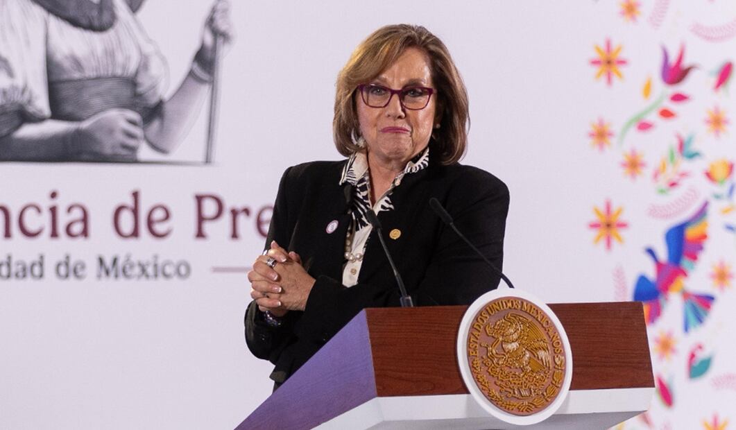 La senadora Martha Lucía “Malu” Micher calificó a la presidenta Claudia Sheinbaum Pardo como la “líder feminista de nuestro país”. Foto: Hugo Salvador/EL UNIVERSAL