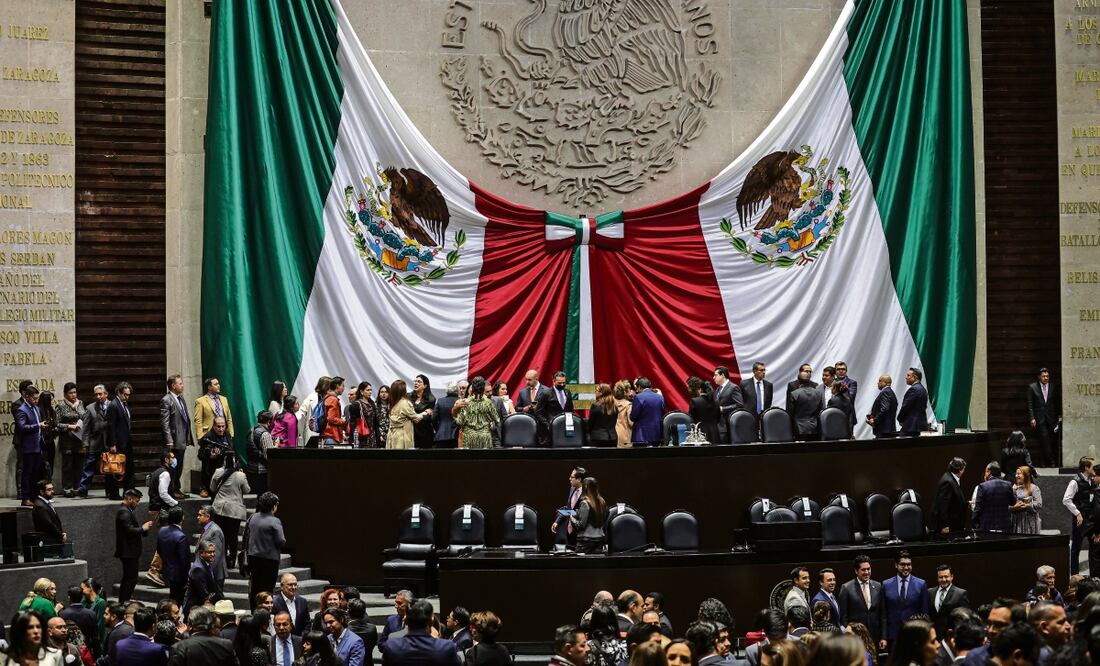 Ayer se declaró instalado el segundo periodo de sesiones ordinarias del tercer año de la 65 Legislatura. Foto: Gabriel Pano | El Universal