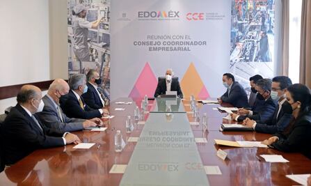 Del Mazo se reúne con empresarios; reiteran compromiso de impulsar competitividad en Edomex