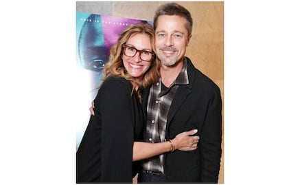 Brad Pitt reaparece más delgado