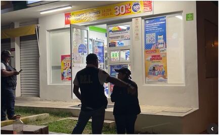 Sujeto asalta con cuchillo una farmacia en Mérida, Yucatán; huye a bordo de una motocicleta