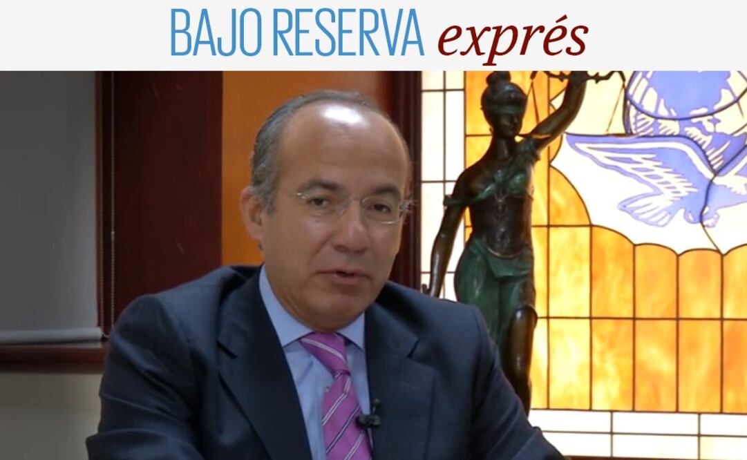 Con 53 años, Felipe Calderón aseguró que no ha pensado abandonar el PAN (Foto: Federico Gama EL UNIVERSAL)