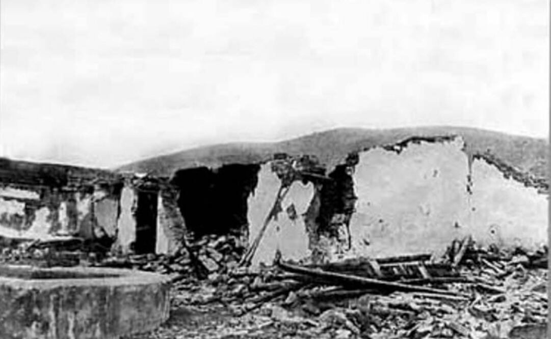Foto cortesía del Consejo Editorial del Gobierno del Estado de México, publicada en el título "Acambay 100 años después 1912-2012"