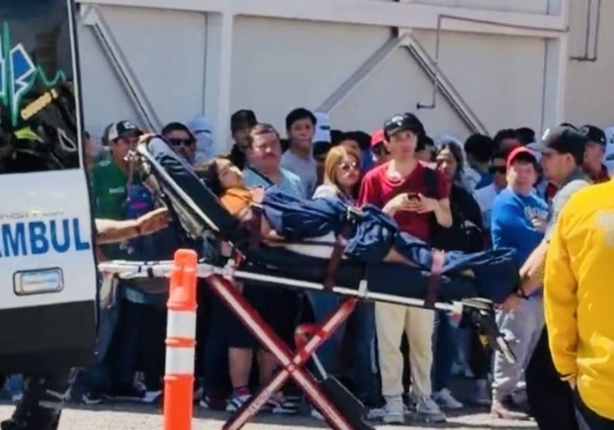 Se desplegaron elementos de Protección Civil, Bomberos, Cruz Roja y la Secretaría de Seguridad Pública Municipal. Foto: Especial