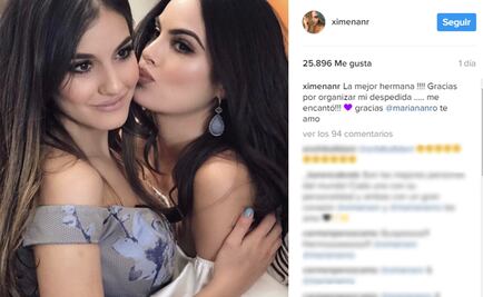 Ximena Navarrete celebra su despedida de soltera