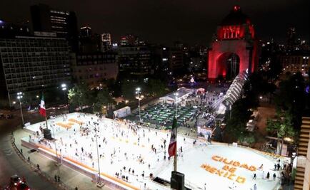 Mexico City opens ice rink at Republic Square